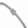 Image 3 : 7 ctw Diamond Designer Bracelet 18K White Gold - REF-550G6W