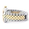 Image 2 : Rolex Ladies Two Tone 14K Gold/SS, Diam Dial & Diam/Ruby Bezel, Sapphire Crystal - REF-434N7A