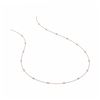 Image 2 : 4.25 ctw Pear Cut Diamond Station 32 Inch Necklace 18K Rose Gold - REF-650M2G