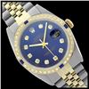 Rolex Ladies Two Tone, Diam Dial & Diam/Sapphire Bezel, Sapphire Crystal