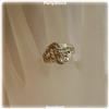 Image 5 : Genuine Diamond Ring Size 6.5 10K Gold HEAVY