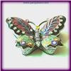 Image 1 : RAINBOW BUTTERFLY 24K GOLD & CRYSTALS TRINKET BOX