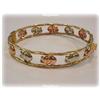 Image 1 : SOLID 14K GOLD BANGLE BRACELET ELEPHANT 11.5G