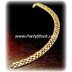 SOLID 14K BEVERLY HILLS GOLD DESIGNER BRACELET 7"