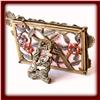 Image 2 : 3-D! 5x7 Photo Frame Swarovski Crystals Picture