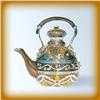 Image 1 : 24K GOLD TEA KETTLE SWAROVSKI CRYSTAL JEWELRY BOX