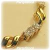 Image 2 : SOLID 10K YELLOW GOLD GENUINE DIAMOND ROPE BRACELET 7"