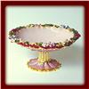 Image 1 : 24K GOLD PINK RING DISH SWAROVSKI CRYSTAL JEWELRY