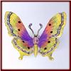 Image 1 : 24K GOLD DECORATION SWAROVSKI CRYSTAL BUTTERFLY