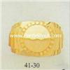 Image 1 : HEAVY! 14K SOLID YELLOW GOLD ENGRAVEABLE RING 12G