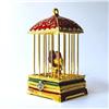 Image 1 : 24K GOLD & SWAROVSKI CRYSTALS LOVE BIRDS RING BOX
