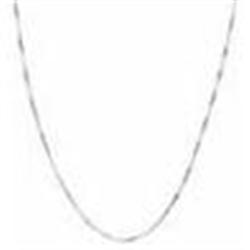 SOLID 14K GOLD 18 CHAIN 3G NECKLACE BOX GRAMS WHI