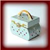 Image 1 : BLUE 24K GOLD SWAROVSKI CRYSTAL JEWELRY BOX PURSE