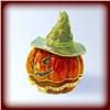 Image 1 : HALOWEEN PUMPKIN JACK O LANTERN GOLD CRYSTALS BOX