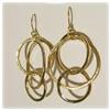 Image 3 : BIG! Solid 14K Yellow Gold Hoops Earrings 2"