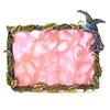 Image 1 : 3D BIRD PHOTO FRAME GOLD CRYSTAL PEWTER