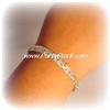Image 1 : SOLID STERLING SILVER BYZANTINE BRACELET 7.5" 18G