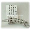 Image 2 : 18K WHITE GOLD 9 CTW DIAMOND TENNIS BRACELET 8