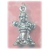 Image 1 : SOLID STERLING SILVER NECKLACE DRUMMER BOY INDIA