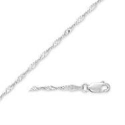 SOLID 14K GOLD 18 CHAIN 3G NECKLACE SINGAPORE GRA