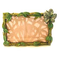 SWAROVSKI CRYSTAL FRAME 6 PHOTO 24K GOLD