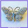 Image 1 : BUTTERFLY PIN BROOCH SWAROVSKI CRYSTALS
