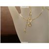 Image 1 : 24" SOLID 14K YELLOW GOLD BOX CHAIN NECKLACE 2.5G