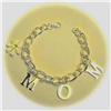 Image 3 : STERLING SILVER MOM CHARM BRACELET QVC HSN 7"