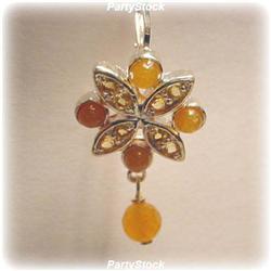 CATS EYE CITRINE EARRINGS STERLING SILVER DANGLE