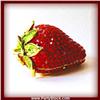 Image 1 : STRAWBERRY GOLD CRYSTAL JEWELRY TRINKET BERRY BOX