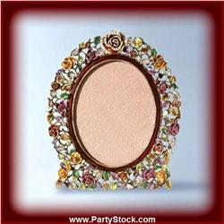 ROSE LATTICE FILIGREE PHOTO FRAME 3.5 X 5 INCH SW