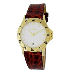 Le Chateau Men's Watch W/Textured Dial & Date-2155m