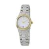 Image 1 : Le Chateau, Women's Two-Tone W/Textured Dial & Date-2623l