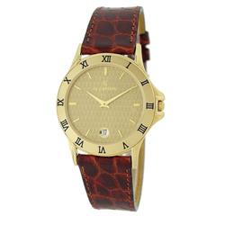 Le Chateau Men's Watch W/Textured Dial & Date-2155m