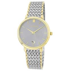 Le Chateau, Men's Two-Tone Watch  Classic W/Date-2616mtt Index