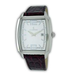 Le Chateau, Men's Leather Band Watch W/Date-7013m