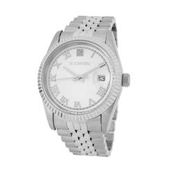 Le Chateau, Men's Watch Classic W/Roman Numerals & Date-2659m