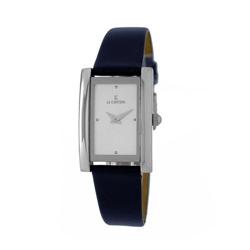 Le Chateau, Women's "Cardini" Watch All Steel W/Leather Band-7021l