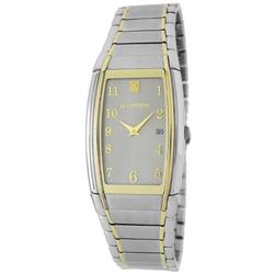Le Chateau, Men's Watch Rectangular W/Arabic Numerals-2664m
