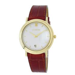 Le Chateau, Men's Watch W/Domb Crystal & Textured Dial-2201m