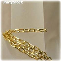 SOLID 14K GOLD 16" CHAIN 3G NECKLACE ANCHOR YG