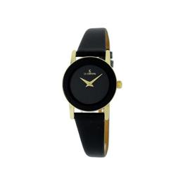 Le Chateau Women's Watch "Slim" W/Gold Case-5094l