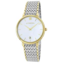 Le Chateau, Men's Two-Tone Watch  Classic W/Date-2616mtt Index