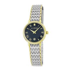 Le Chateau, Women's Two-Tone Watch  Classic W/Date-2616ltt Roman