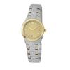 Image 1 : Le Chateau, Women's Two-Tone W/Textured Dial & Date-2623l
