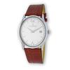 Image 1 : Le Chateau, Men's Leather Band Watch W/Date & Index Markings Dial-2672m