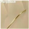 Image 1 : SOLID 14K GOLD BOX CHAIN 18" 6G New