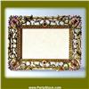 Image 1 : 5 X 7 BAMBOO PHOTO FRAME SWAROVSKI CRYSTAL