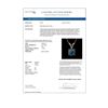 Image 4 : 0.78 ctw Certified Intense Blue Diamond Necklace 10k Rose Gold - REF-54X2A