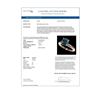 Image 4 : 2.50 ctw Certified Intense Blue Diamond Engagment Ring 10k Rose Gold - REF-472W5H